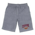 thumbnail image 1 of W Republic 567-175-HGY-04 Men Cal State Dominguez Hills Toros Premium Shorts, Heather Grey - Extra Large, 1 of 2