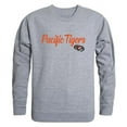 thumbnail image 1 of W Republic  Men Pacific University Boxers Script Crew Fleece, Heather Grey - Extra Large, 1 of 1