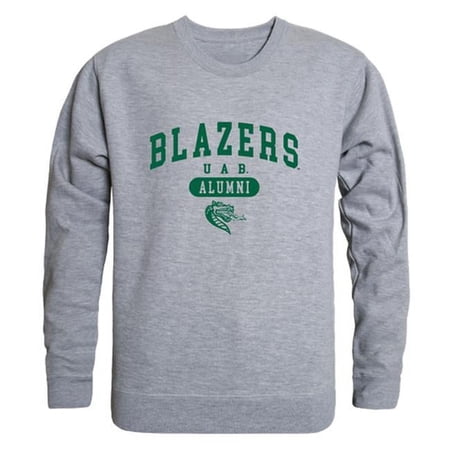W Republic Men Uab Blazers Alumni Fleece, Heather Grey - 2XL
