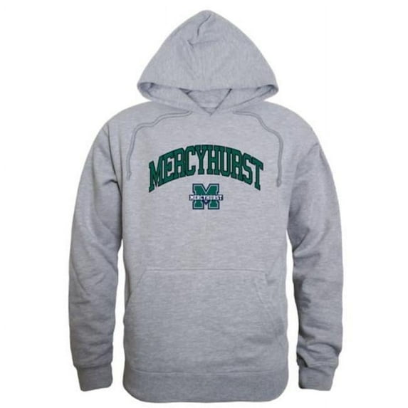 W Republic Mercyhurst University Lakers Campus Hoodie, Heather Grey - Large