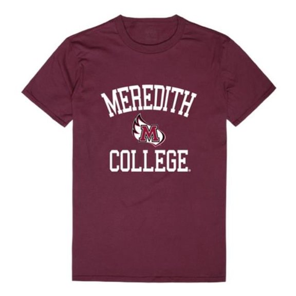 W Republic  Meredith College Avenging Angels Arch T-Shirt, Maroon - Extra Large