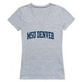 thumbnail image 1 of W Republic  Metropolitan State University of Denver Roadrunners Game Day Women T-Shirt, Heather Grey - Medium, 1 of 1