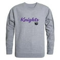 thumbnail image 1 of W Republic  Middle Georgia State University Script Crewneck T-Shirt, Heather Grey - Large, 1 of 1