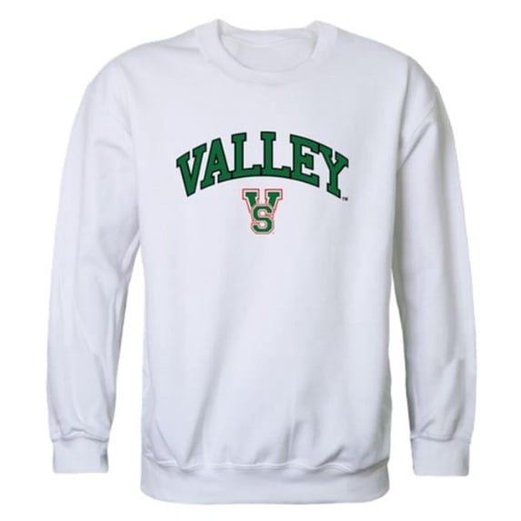 W Republic Mississippi Valley State University Delta Devils & Devilettes Campus Crewneck Sweatshirt, White - Small