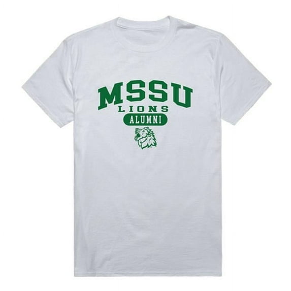 W Republic Missouri Southern State University Lions Alumni T-Shirt, White - 2XL