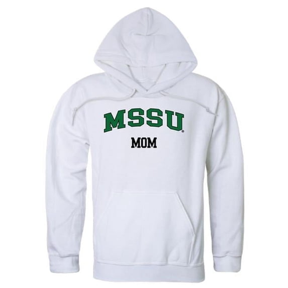 W Republic Missouri Southern State University Lions Mom Hoodie, White - Medium