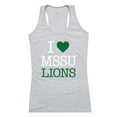 thumbnail image 1 of W Republic  Missouri Southern State University Lions Women I Love Tank Top, Heather Grey - Medium, 1 of 1
