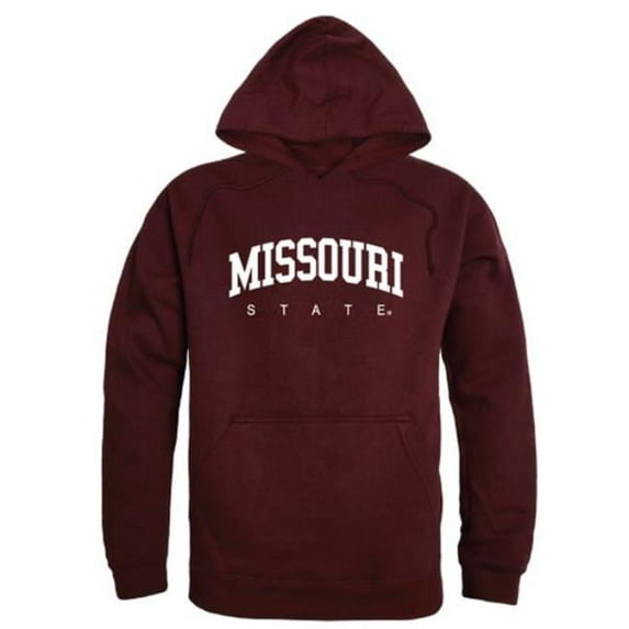 W Republic Missouri State University Bears College Hoodie, Maroon - Medium