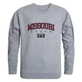 thumbnail image 1 of W Republic  Missouri State University Bears Dad Crewneck Sweatshirt, Heather Grey - Extra Large, 1 of 1