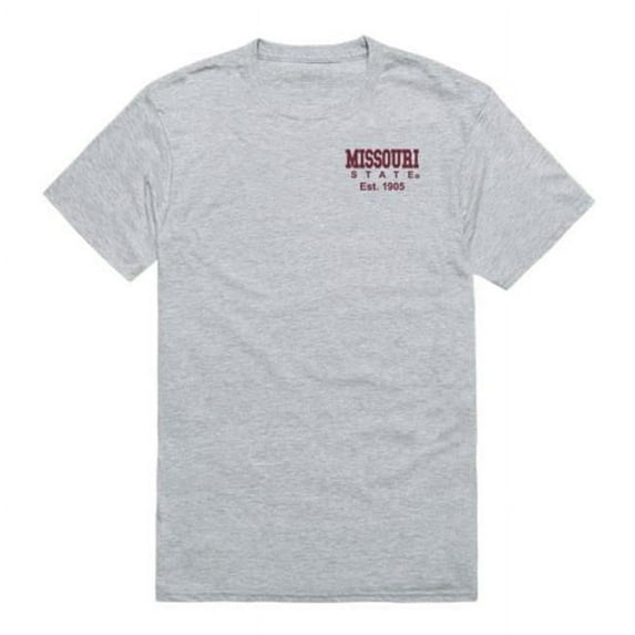 W Republic Missouri State University Bears Practice T-Shirt, Heather Grey - Small