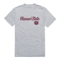 thumbnail image 1 of W Republic  Missouri State University Bears Script T-Shirt, Heather Grey - Small, 1 of 1