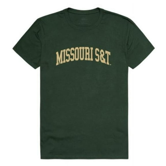 W Republic  Missouri University of Science & Technology Miners College T-Shirt, Forest Green - Extra Large