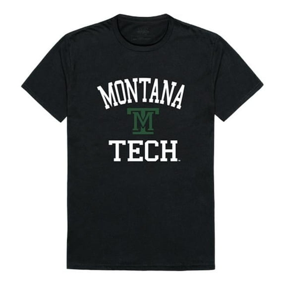 W Republic Montana Technological University Orediggers Arch T-Shirt, Black - Small