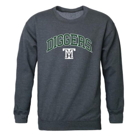 W Republic Montana Technological University Orediggers Campus Crewneck Sweatshirt, Heather Charcoal - Extra Large