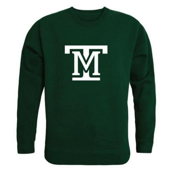 W Republic Montana Technological University Orediggers College Crewneck Sweatshirt, Forest Green - Large