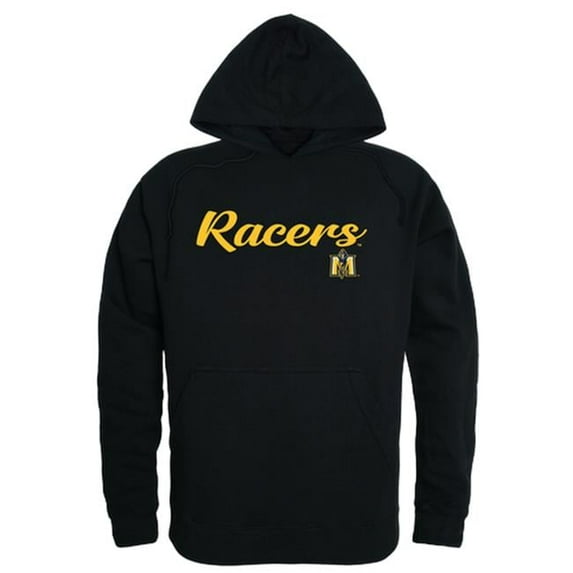 W Republic 558-135-BLK-01 Murray State University Script Hoodie, Black - Small