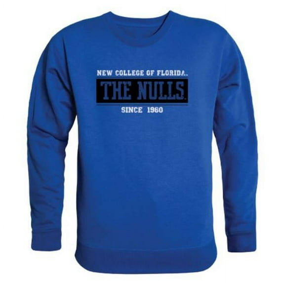 W Republic New College Established Crewneck Sweatshirt, Royal - Small