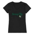 thumbnail image 1 of W Republic  New Jersey City University Knights Women Script Short Sleeve T-Shirt, Black - Medium, 1 of 1