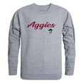 thumbnail image 1 of W Republic 556-225-HGY-01 New Mexico State University Mens Script Crewneck T-Shirt, Heather Gray - Small, 1 of 1
