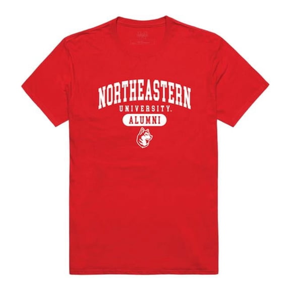 W Republic Northeastern University Alumni T-Shirt, Red - 2XL
