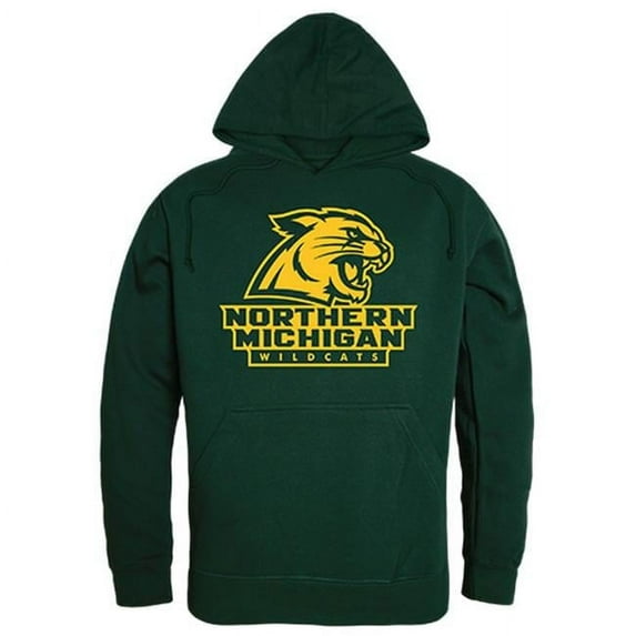 W Republic Northern Michigan University Freshman Pullover, Forest White - Extra Large