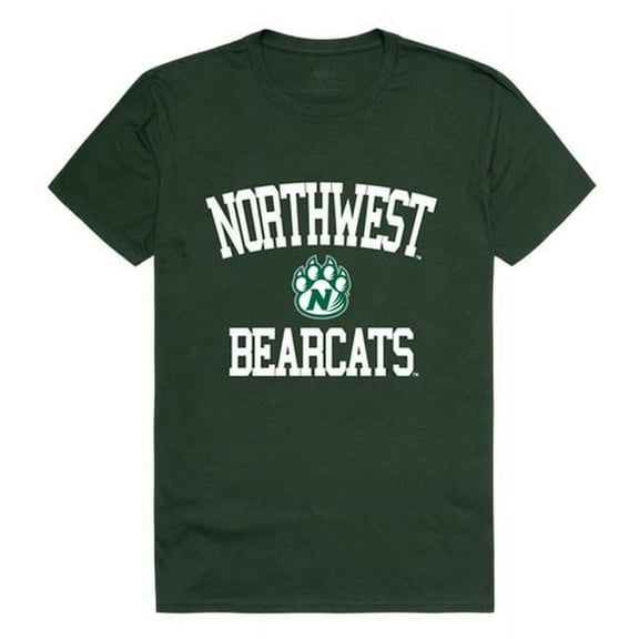 W Republic  Northwest Missouri State University Men Arch T-Shirt, Forest White - Extra Large