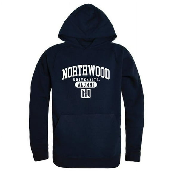 W Republic Northwood University Timberwolves Alumni Hoodie, Navy - Extra Large