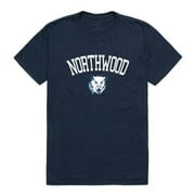 W Republic  Northwood University Timberwolves Arch T-Shirt, Navy - Medium