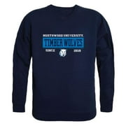 W Republic  Northwood University Timberwolves Established Crewneck Sweatshirt, Navy - Extra Large