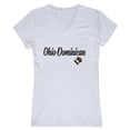 thumbnail image 1 of W Republic  Ohio Dominican University Panthers Women Script Short Sleeve T-Shirt, White - Large, 1 of 1