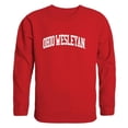 thumbnail image 1 of W Republic  Ohio Wesleyan University Bishops Arch Crewneck Sweatshirt, Red - Medium, 1 of 1