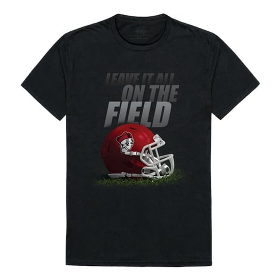 W Republic Ohio Wesleyan University Bishops Gridiron Short Sleeve T-Shirt, Black - Large