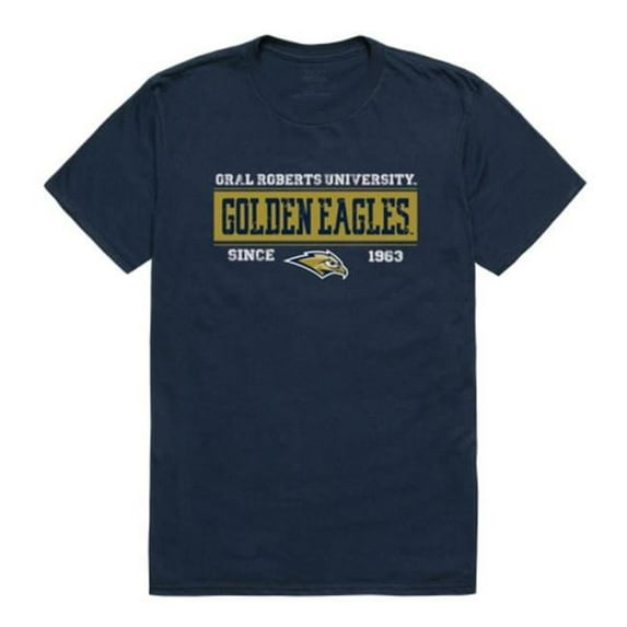 W Republic Oral Roberts University Golden Eagles College Established T-Shirt, Navy - 2XL