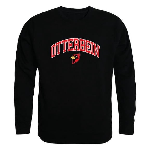 W Republic Otterbein University Men Campus Crewneck Sweatshirt - Black - 2XL