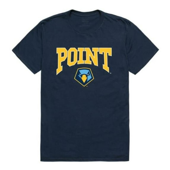 W Republic Point University Skyhawks Athletic T-Shirt, Navy - 2XL
