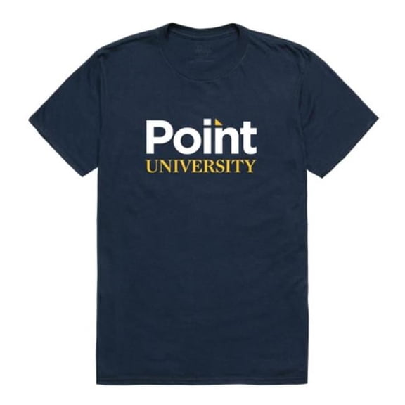 W Republic  Point University Skyhawks Institutional T-Shirt, Navy - Extra Large