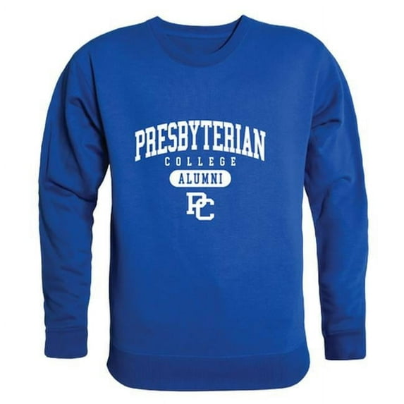 W Republic Presbyterian College Blue Hose Alumni Fleece Sweatshirt, Royal - Large