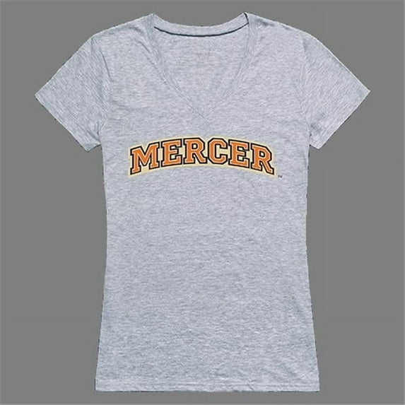 W Republic Products 501-340-HGY-04 Mercer Game Day Womens Tee, Heather Grey - Extra Large