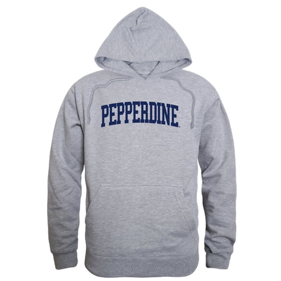 W Republic Products 503-196-HGY-03 Pepperdine Game Day Hoodie, Heather Grey - Large