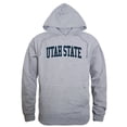 thumbnail image 1 of W Republic Products 503-250-HGY-01 Utah State Game Day Hoodie, Heather Grey - Small, 1 of 1