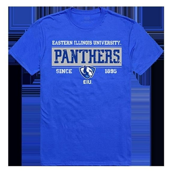 W Republic Products 507-216-B02-03 Established Tee, Eastern Illinois, Royal - Large