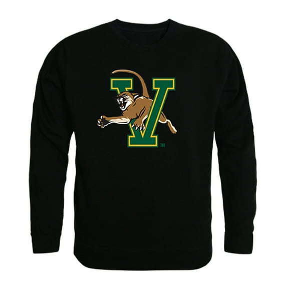 W Republic Products 508-155-BLK-03 College Crewneck, University of Vermont, Black - Large