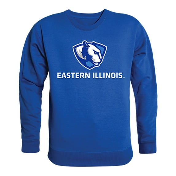 W Republic Products 508-216-RYL-03 College Crewneck, Eastern Illinois, Royal - Large
