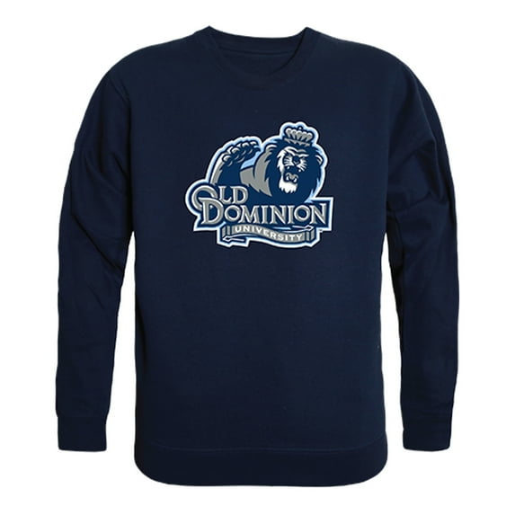 W Republic Products 508-228-NVY-03 College Crewneck, Old Dominion University, Navy - Large