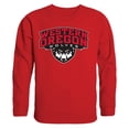 thumbnail image 1 of W Republic Products 508-406-RED-03 College Crewneck, Western Oregon, Red - Large, 1 of 2