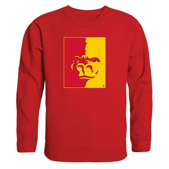 W Republic Products 508-427-RED-03 College Crewneck, Pittsburg State, Red - Large