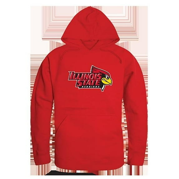 W Republic Products 512-124-RED-04 Illinois State University the Freshman Pullover, Red - Extra Large
