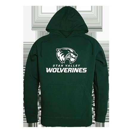 W Republic Products 512-210-FOR-03 Utah Valley University the Freshman Pullover, Forest - Large