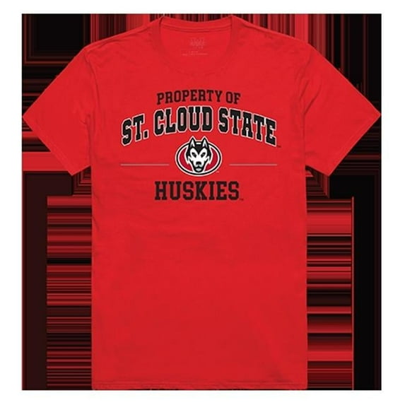 W Republic Products 517-237-R58-01 St. Cloud State University Property College Tee, Red - Small