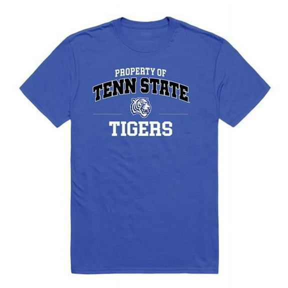 W Republic Products 517-390-RYL-02 Tennessee State University Property T-Shirt, Royal Blue - Medium